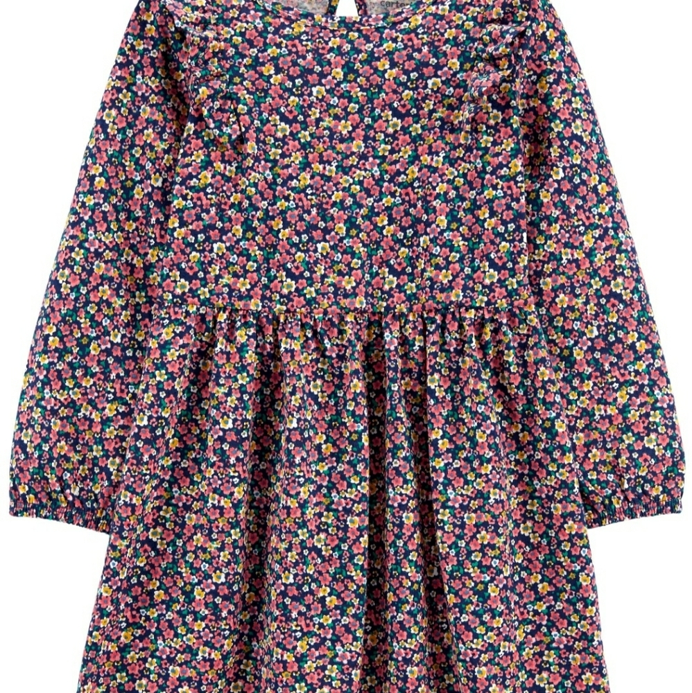 Carter's Girls 2T floral jersey dress